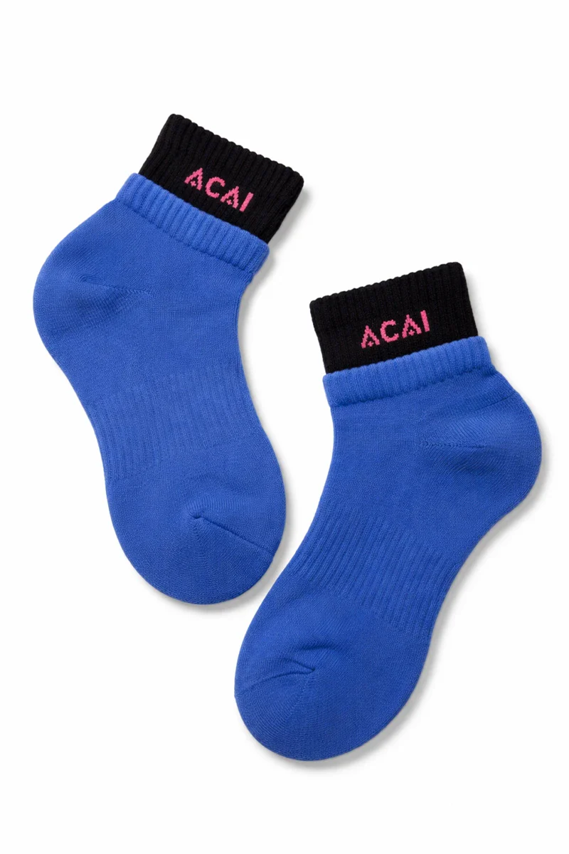 Duo Ankle Socks - Baja Blue - Image 3