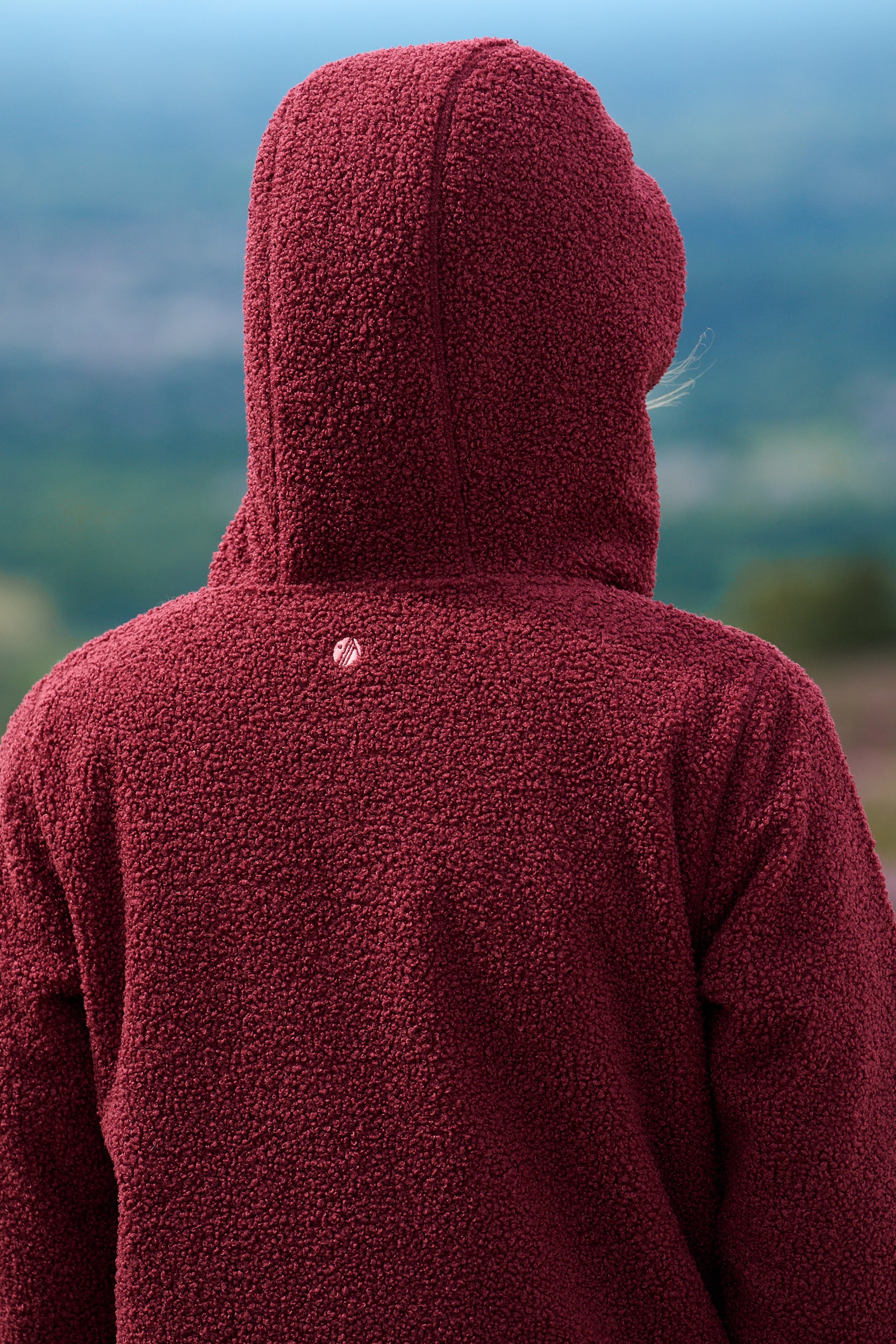 Windproof Gale Fleece - Cabernet - Image 9