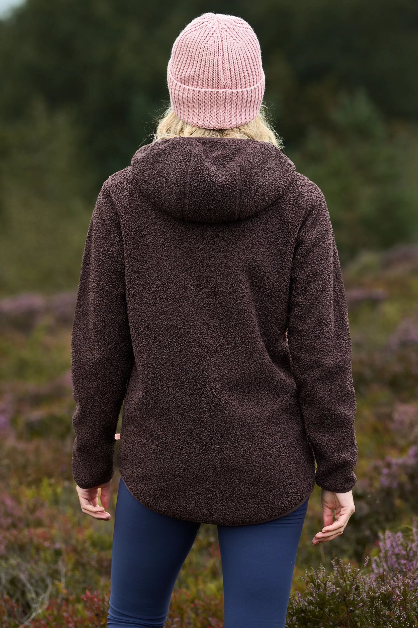 Windproof Gale Fleece - Chocolate Plum - Image 3
