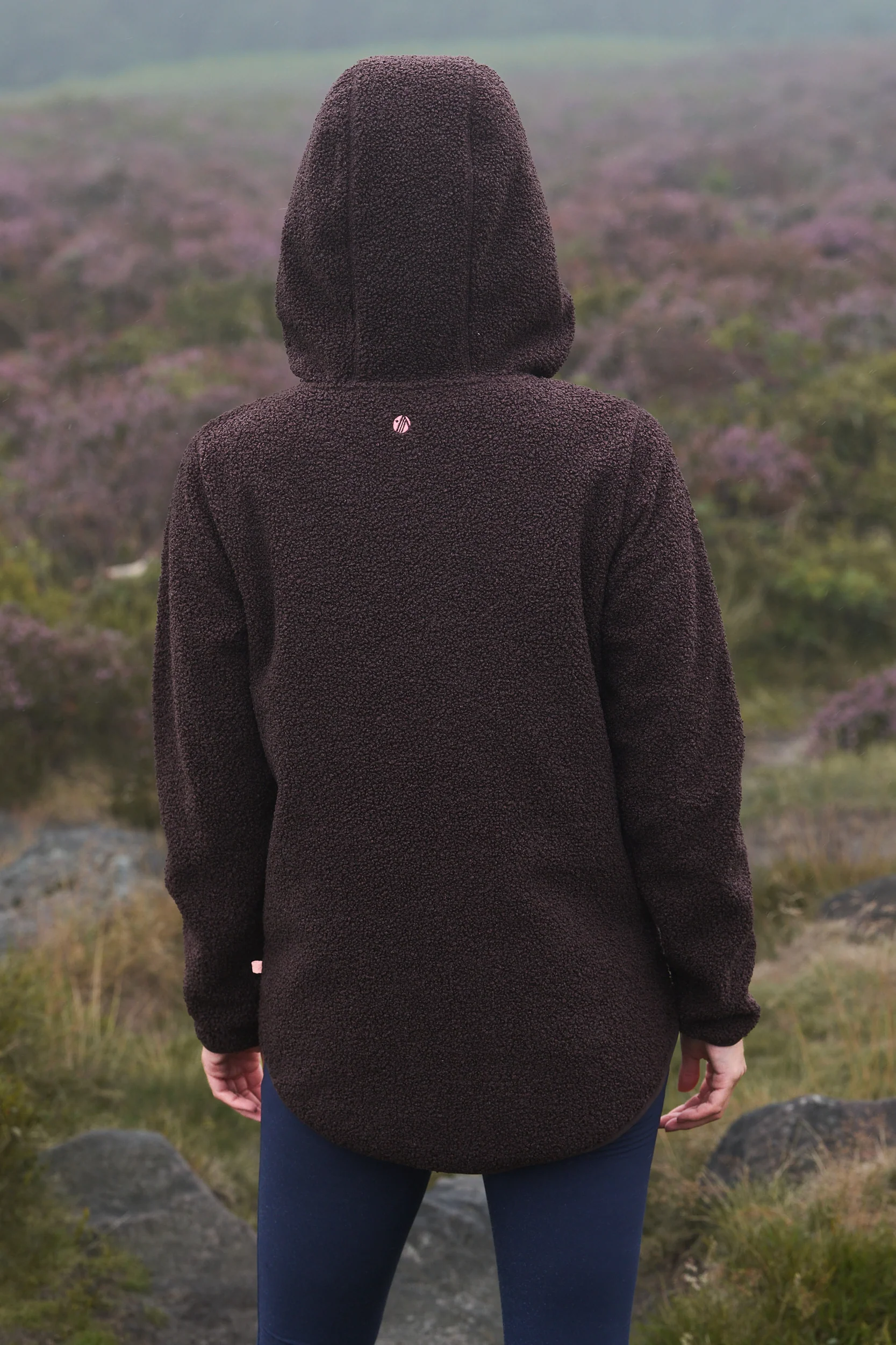 Windproof Gale Fleece - Chocolate Plum - Image 4