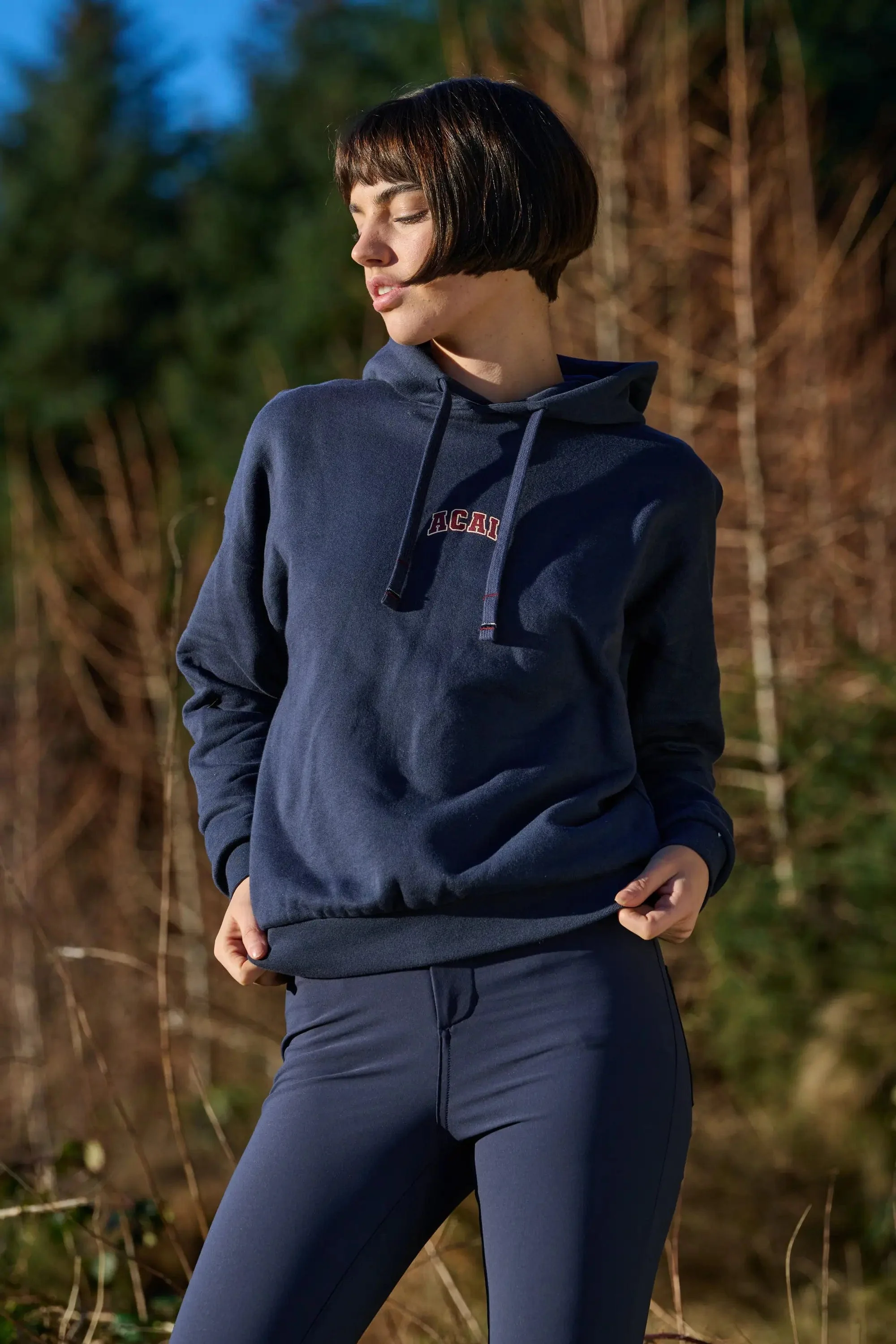 Retreat Branded Hoodie - Deep Navy - Image 4