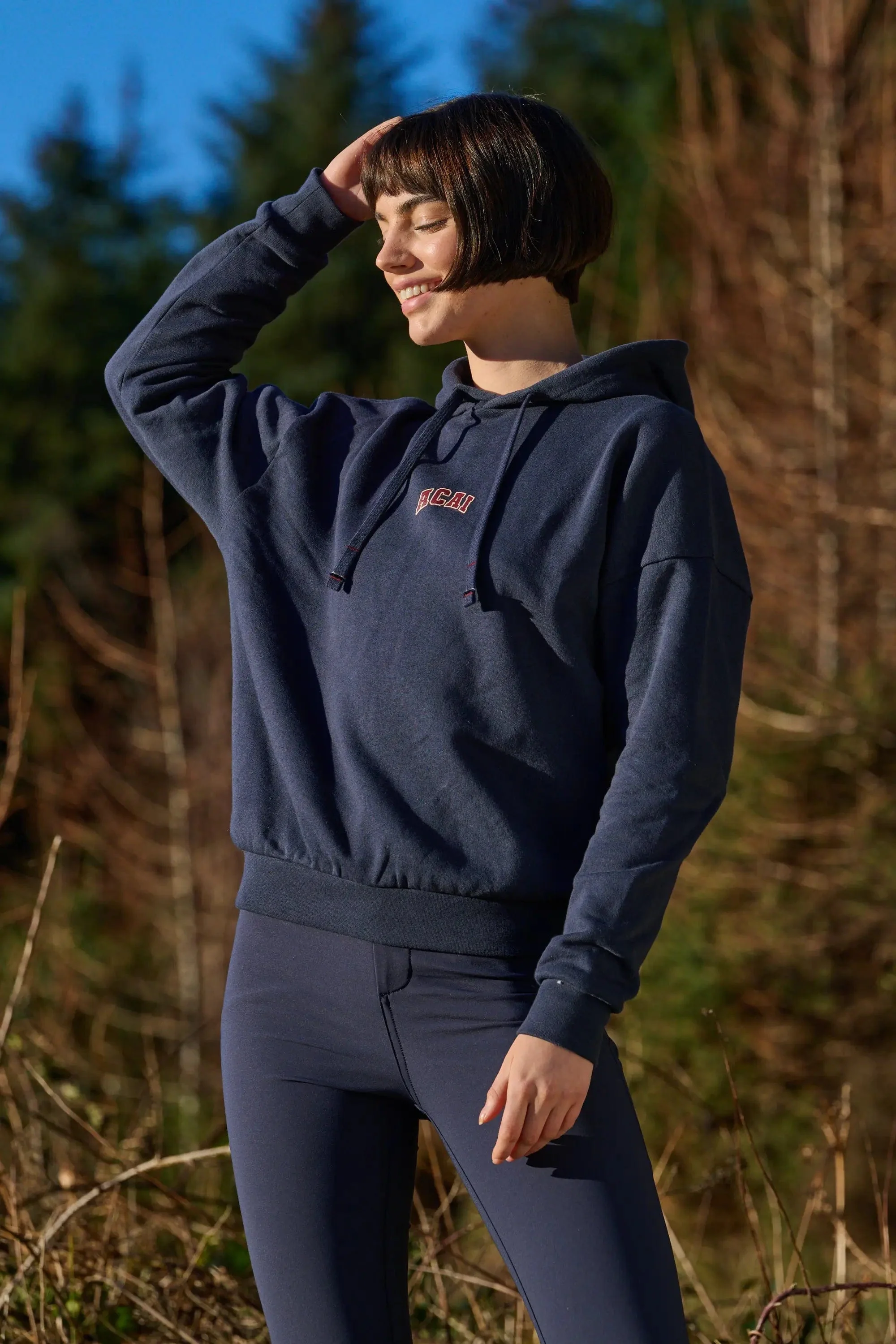 Retreat Branded Hoodie - Deep Navy - Image 7