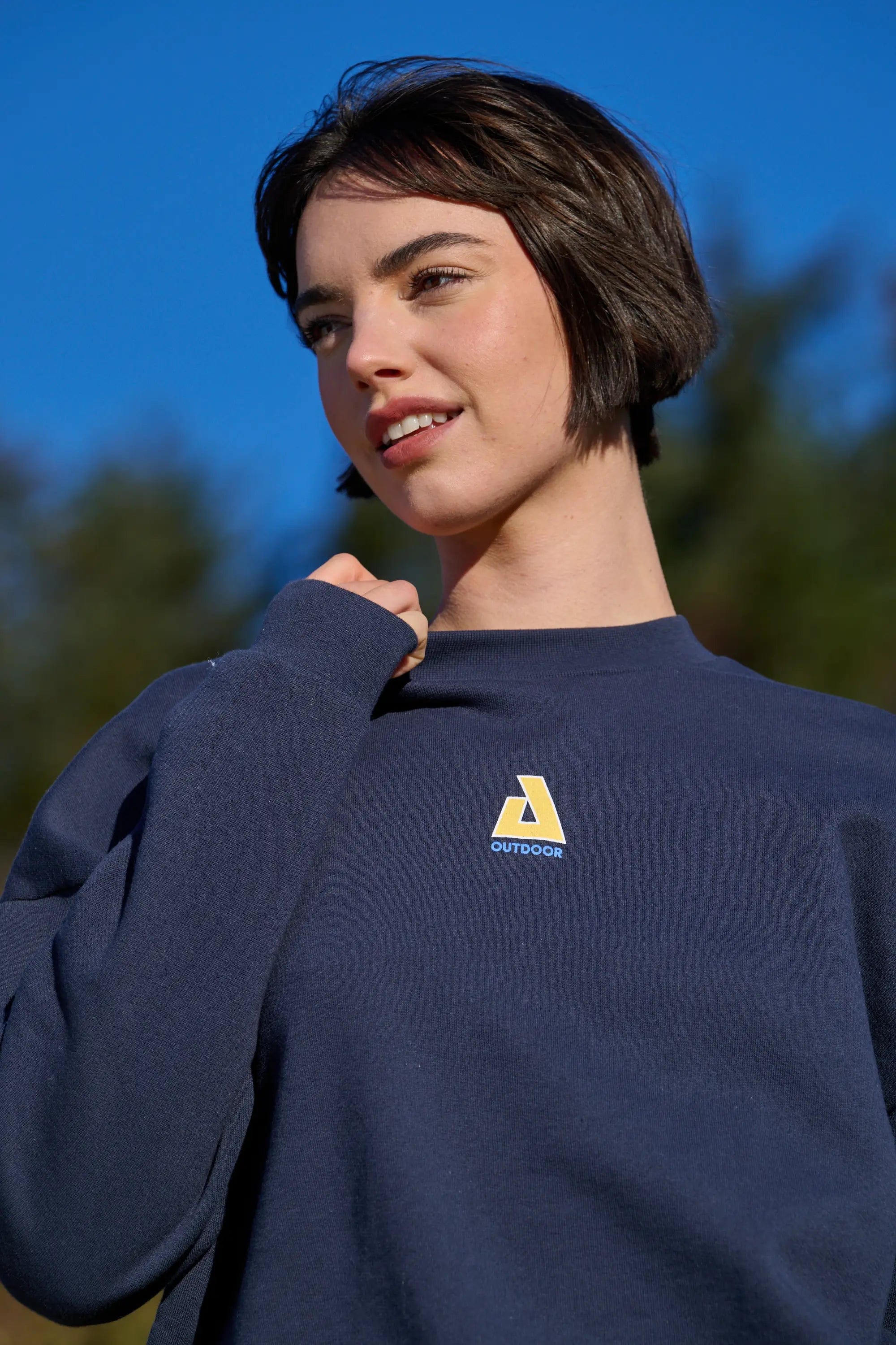 Retreat Crew Neck Sweatshirt - Deep Navy - Image 5