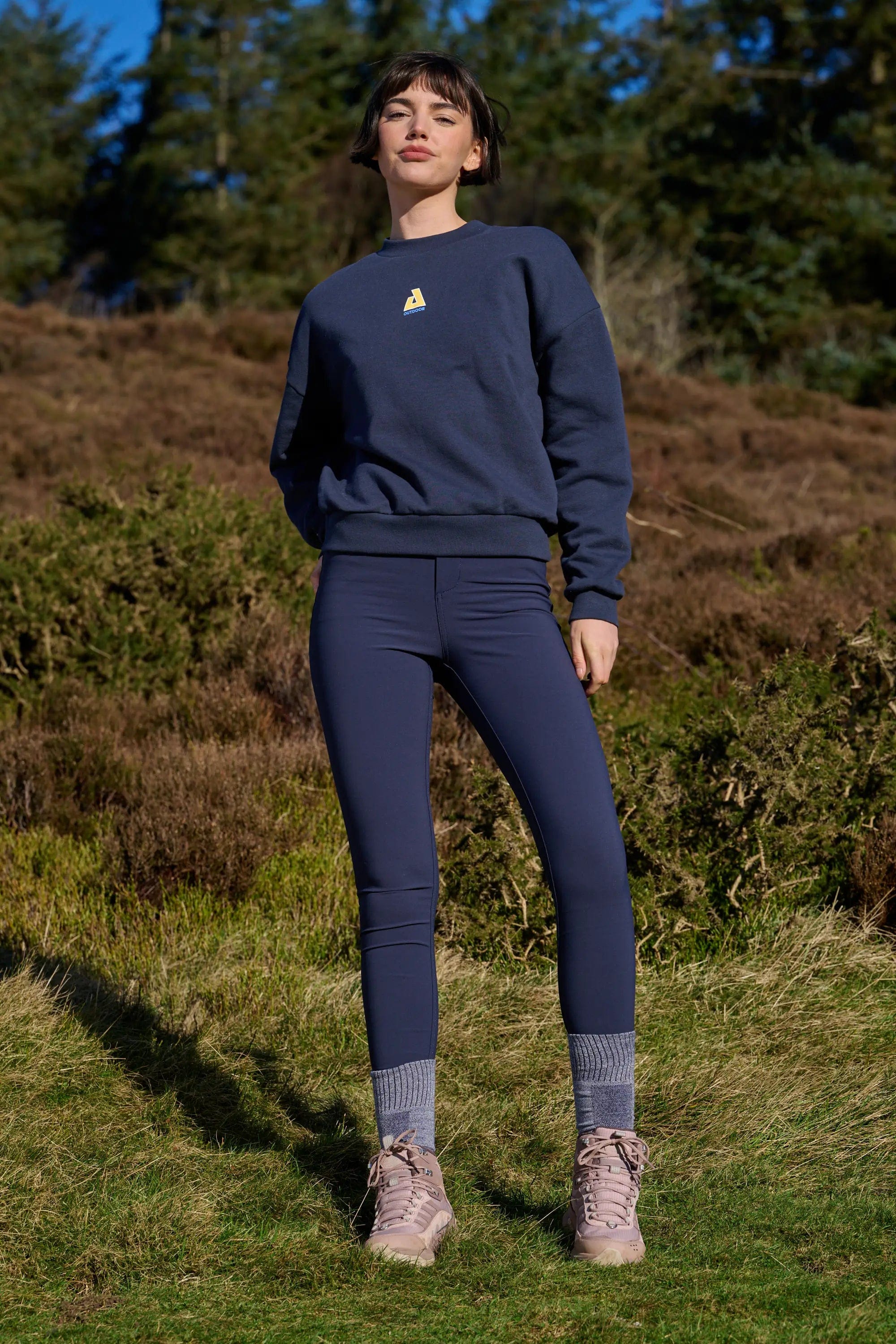 Retreat Crew Neck Sweatshirt - Deep Navy - Image 8